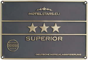 Deutscher Hotel und Gaststättenverband Klassifizierung 3 Sterne – Komfort Hotel